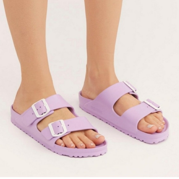 BIRKENSTOCK arizona eva lavender sandals - Picture 3 of 11